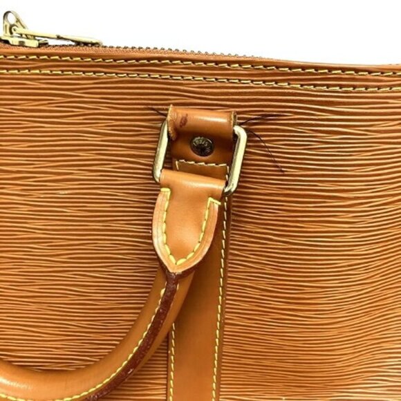 LOUIS VUITTON Gold Boston Bag - Picture 9 of 10